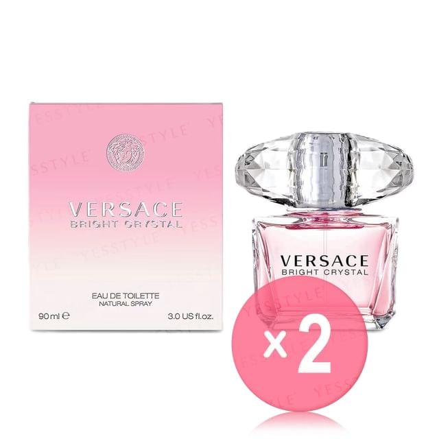 Versace - Bright Crystal Eau De Toilette 2pcs Bundle Set