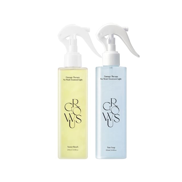 GROWUS - Damage Therapy No-Wash Treatment Light - 2 Types