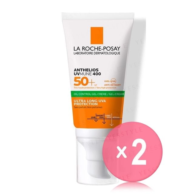 La Roche-Posay - Anthelios Uvmune 400 Gel Creme Oil Control SPF 50+ 2pcs Bundle Set
