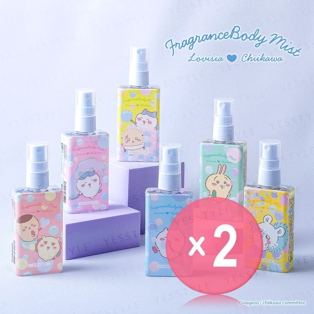 Lovisia - Chiikawa Body Mist 2pcs Bundle Set