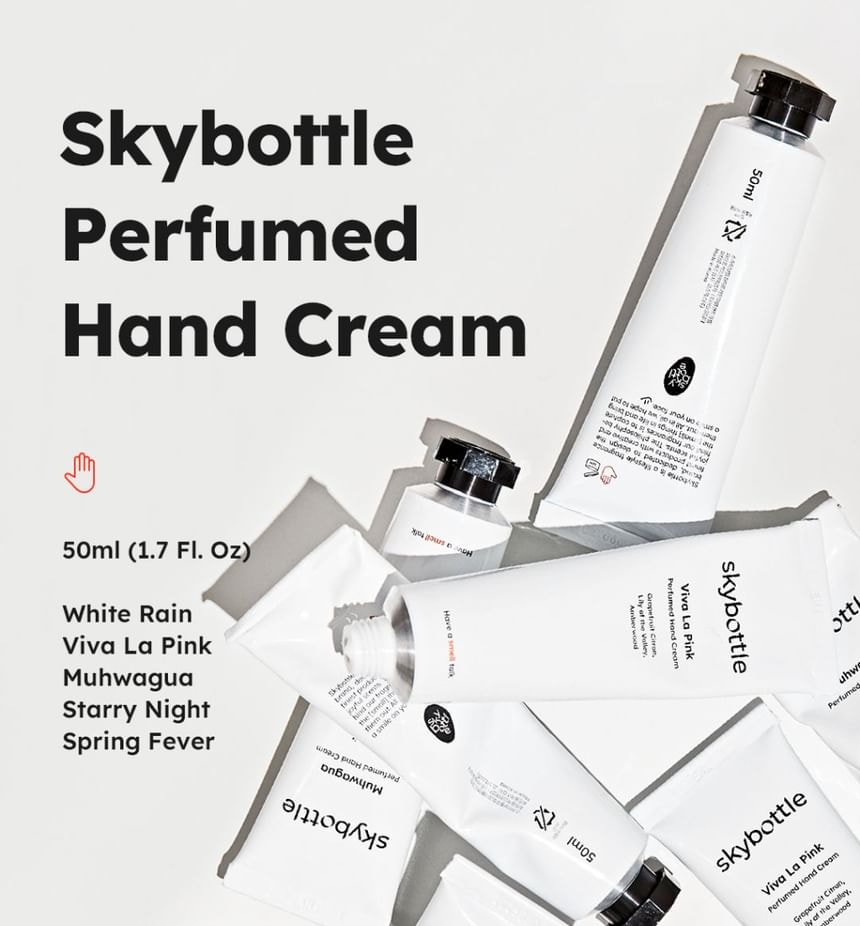 skybottle - Perfumed Hand Cream - 5 Types 2pcs Bundle Set (Spring Fever x 2 pcs)