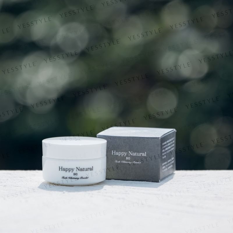 Happy Natural - Bio Hemp Charcoal Teeth Whitening Powder 2pcs Bundle Set (20g x 2 pcs)