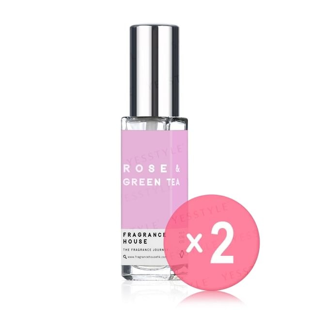 Fragrance House - Perfume Rose & Green Tea 2pcs Bundle Set
