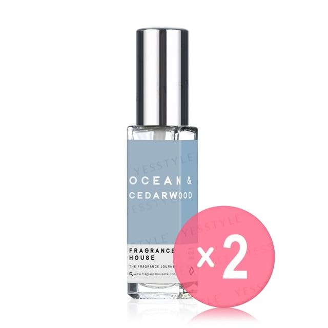 Fragrance House - Perfume Ocean & Cedarwood 2pcs Bundle Set