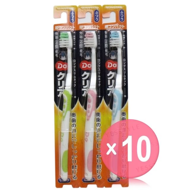 Sunstar - Do Clear Toothbrush Super Compact Head 10pcs Bundle Set