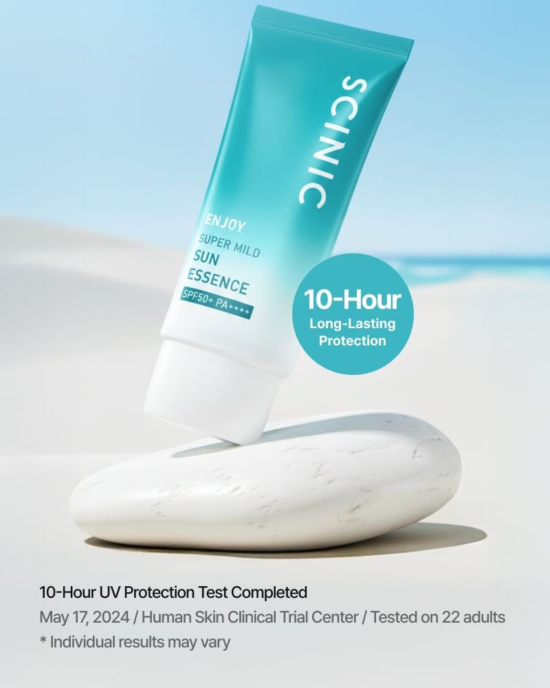 SCINIC - Enjoy Super Mild Sun Essence 5pcs Bundle Set