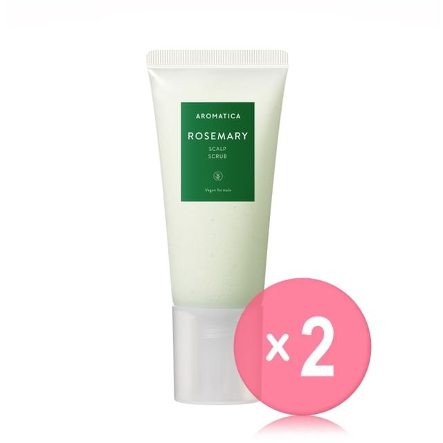 AROMATICA - Rosemary Scalp Scrub 2pcs Bundle Set
