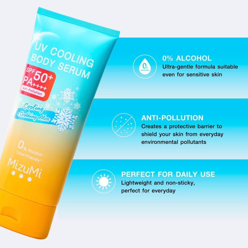 MizuMi - UV Cooling Body Serum SPF 50+ PA++++