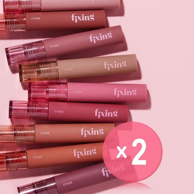 ETUDE - Fixing Tint - 19 Colors 2pcs Bundle Set