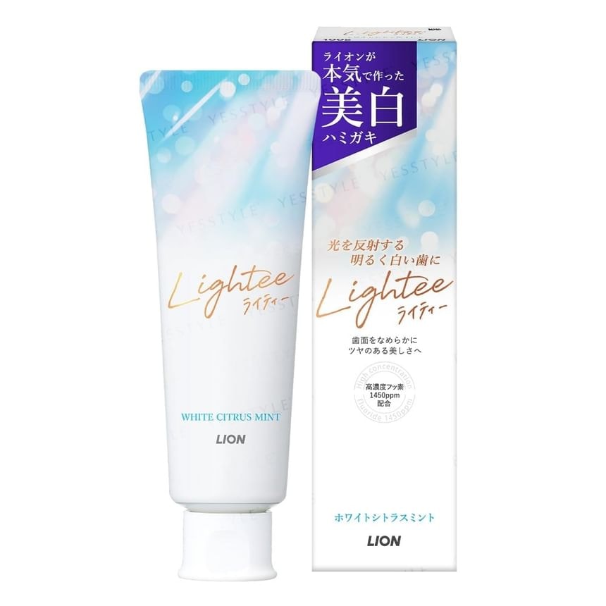 LION - Lightee Whitening Toothpaste 2pcs Bundle Set