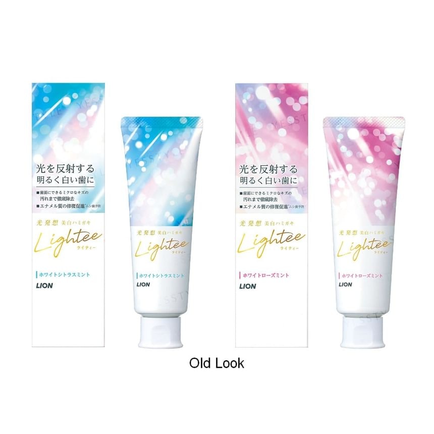 LION - Lightee Whitening Toothpaste 2pcs Bundle Set