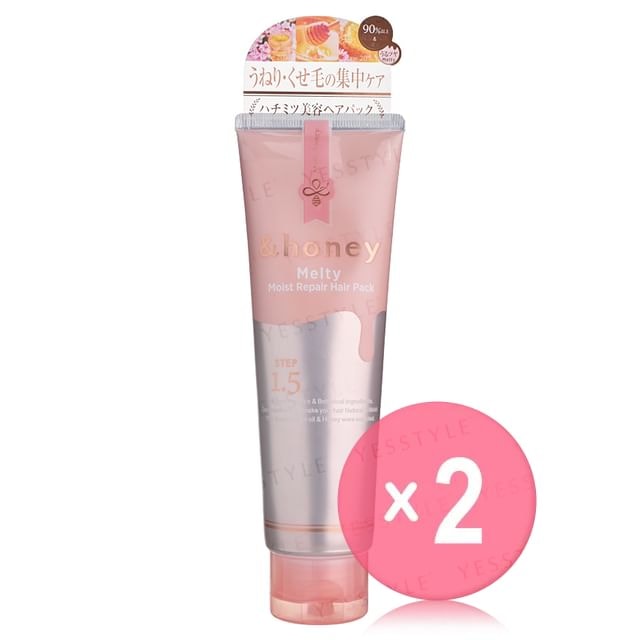 ViCREA - &honey Melty Moist Repair Hair Pack 1.5 2pcs Bundle Set