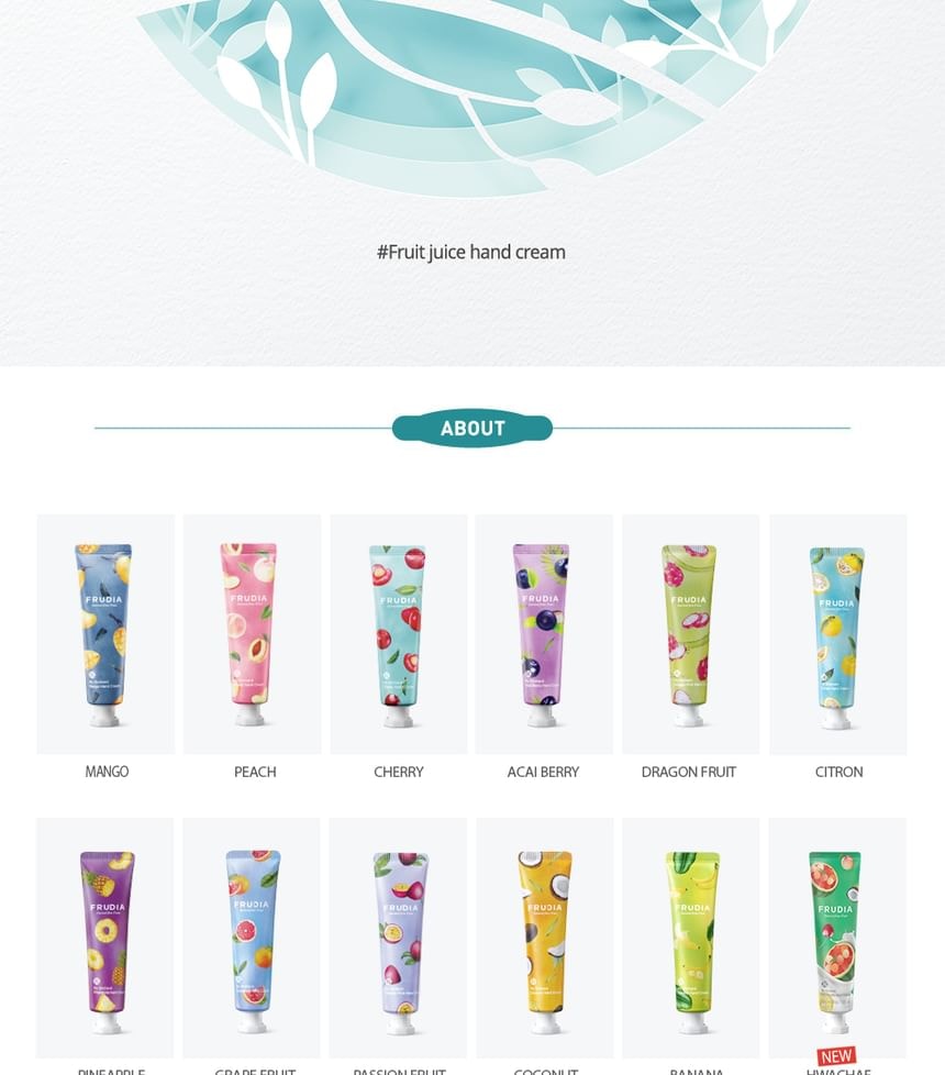 FRUDIA - My Orchard Hand Cream - 12 Types 5pcs Bundle Set (Banana x 5 pcs)