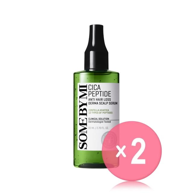 SOME BY MI - Cica Peptide Anti Hair Loss Derma Scalp Serum 2pcs Bundle Set