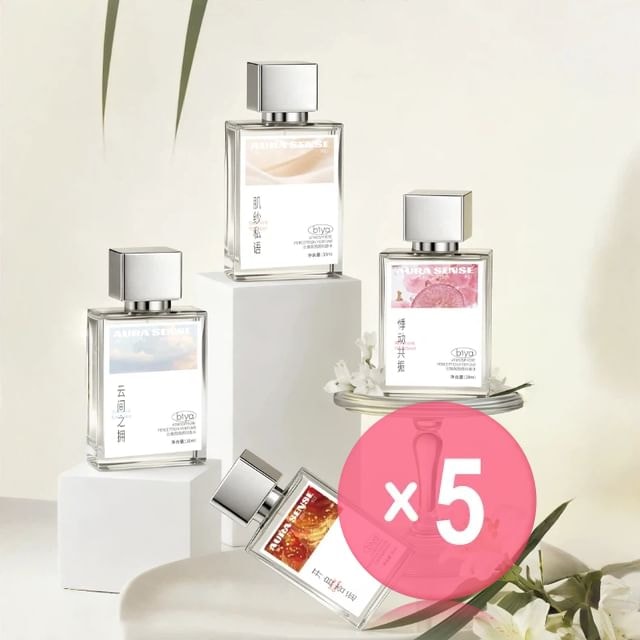 biya - Atmosphere Perception Perfume - 4 Flavors 5pcs Bundle Set