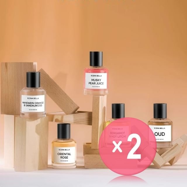 SCENA BELLA - Floating Dreams Series Eau de Parfum - 5 Flavors 2pcs Bundle Set