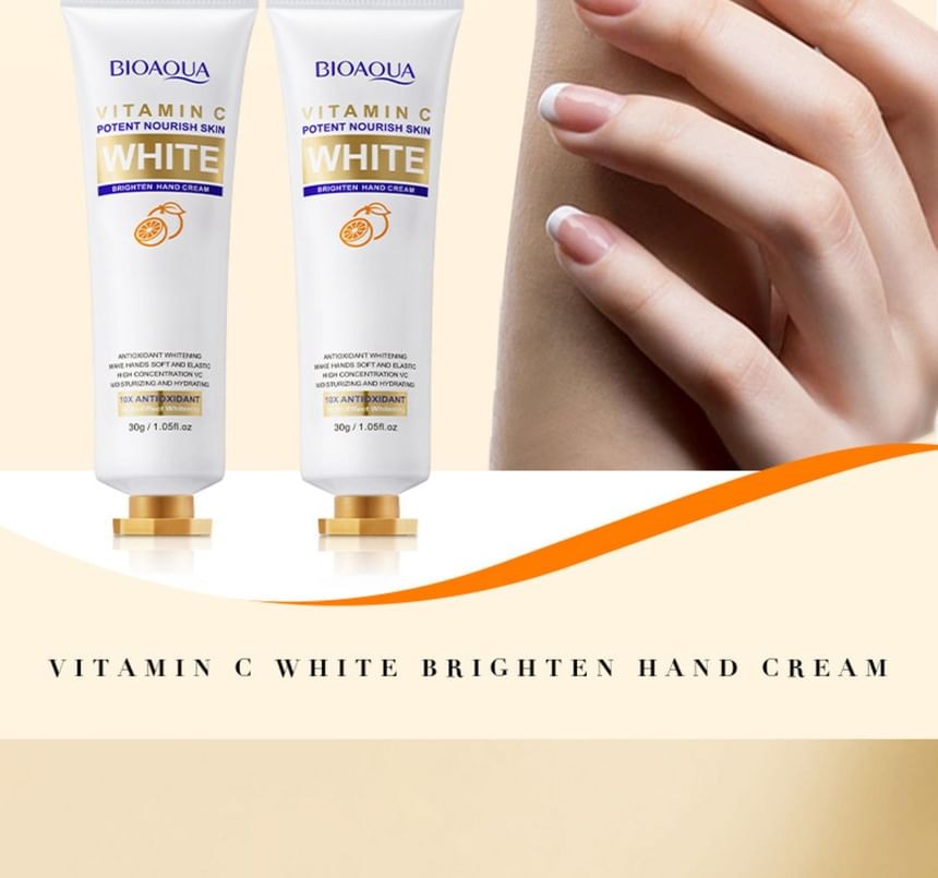 BIOAQUA - Vitamin C White Brighten Hand Cream 5pcs Bundle Set (#Hand Cream x 5 pcs)