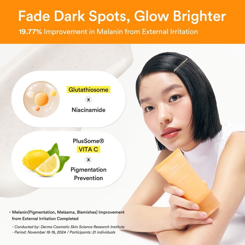 Abib - Glutathiosome CC Sunscreen Toning Tube 2pcs Bundle Set