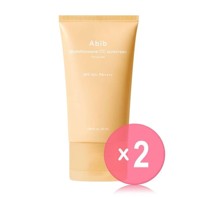 Abib - Glutathiosome CC Sunscreen Toning Tube 2pcs Bundle Set