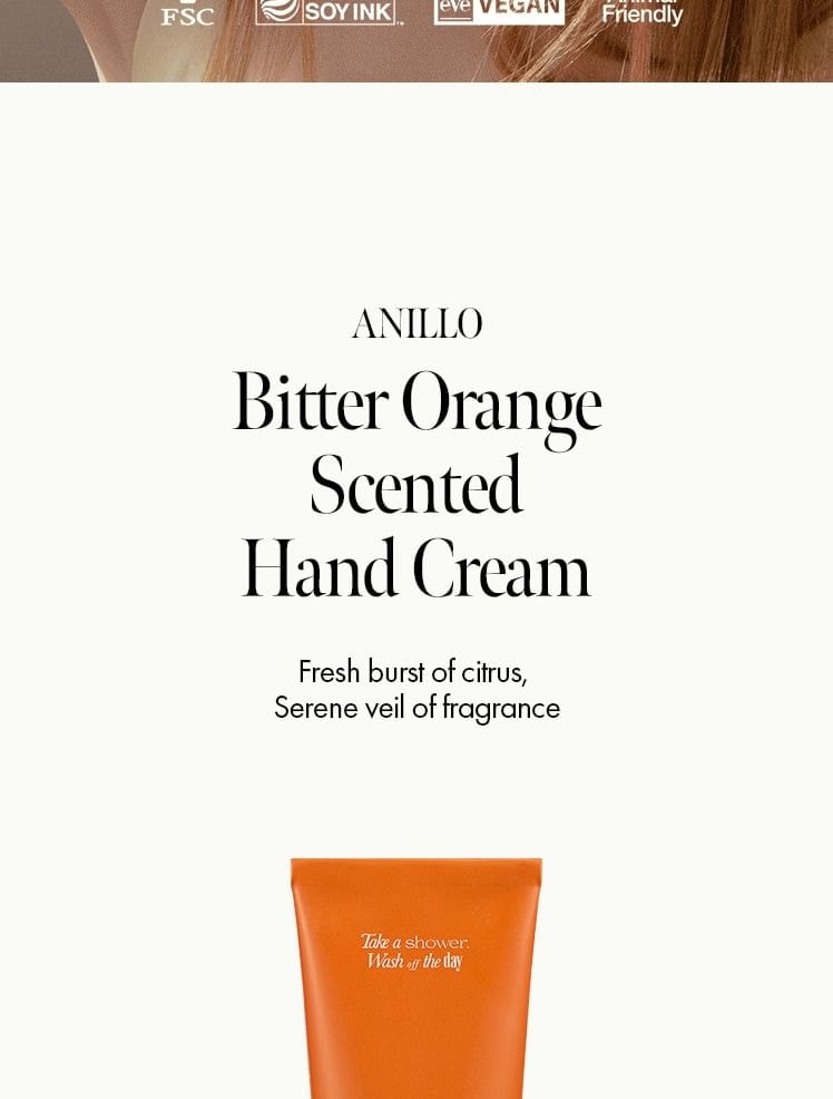 anillO - Bitter Orange Scented Hand Cream (50ml)