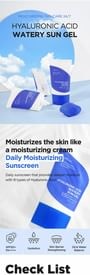 Isntree - Hyaluronic Acid Watery Sun Gel Set 2pcs Bundle Set
