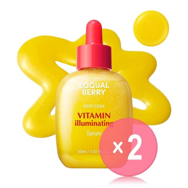 EQQUALBERRY - Vitamin Illuminating Serum 2pcs Bundle Set