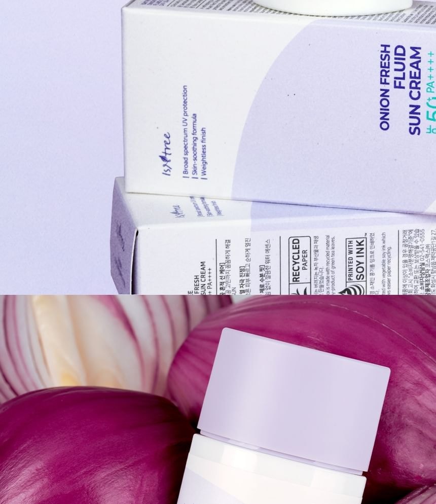 Isntree - Onion Fresh Fluid Sun Cream 2pcs Bundle Set (50ml x 2 pcs)