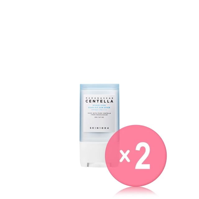 SKIN1004 - Madagascar Centella Hyalu-Cica Silky-Fit Sun Stick 2pcs Bundle Set