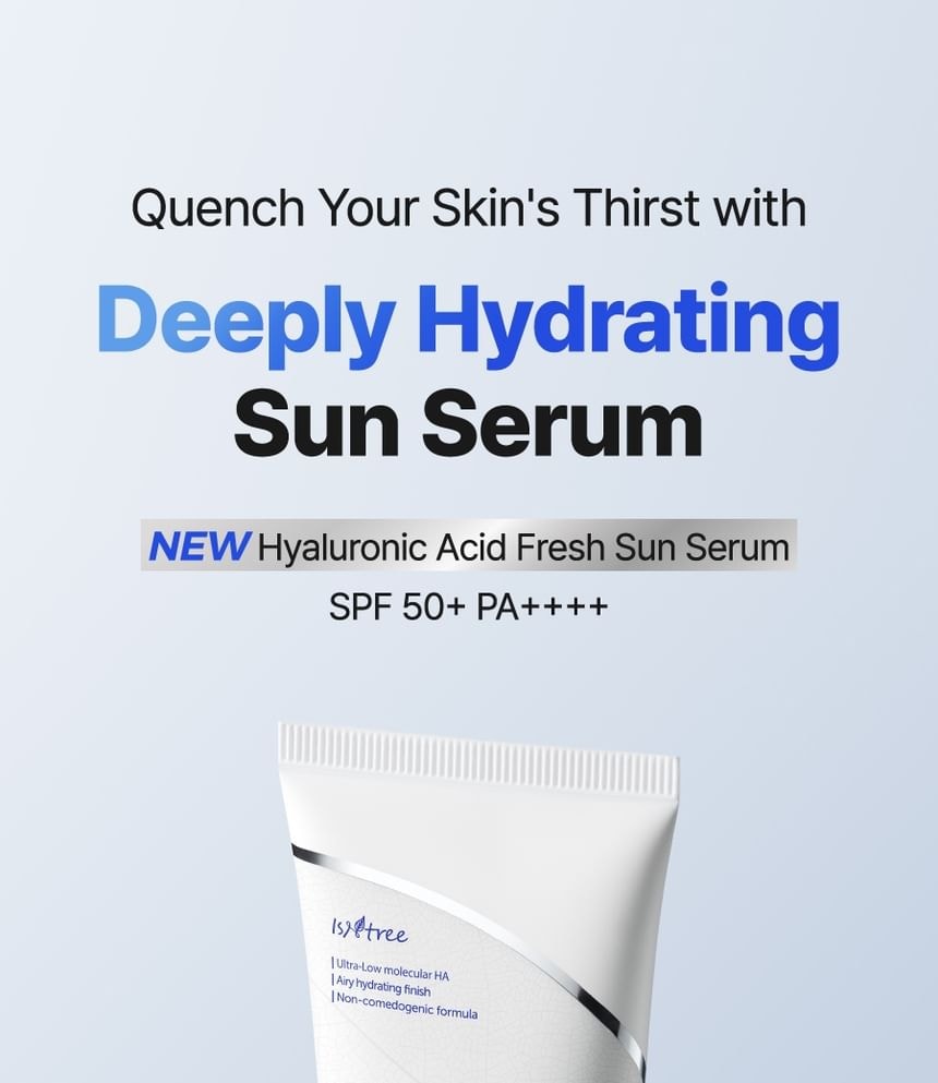 Isntree - Hyaluronic Acid Fresh Sun Serum 2pcs Bundle Set