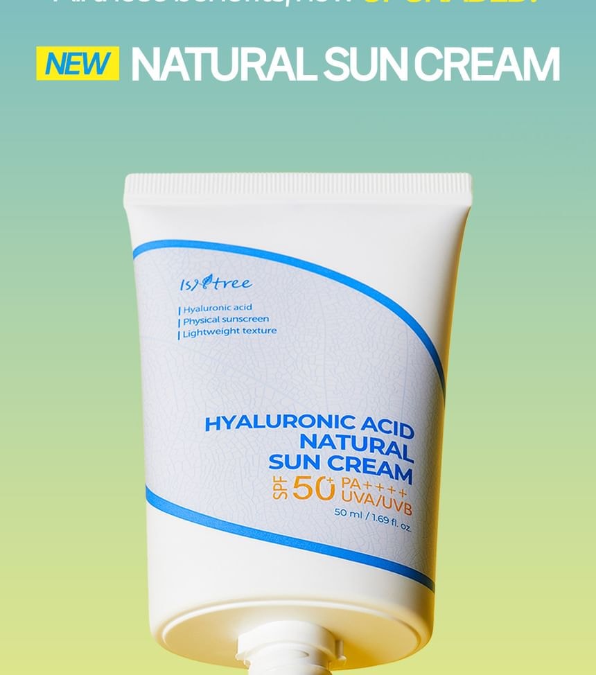Isntree - Hyaluronic Acid Natural Sun Cream 2pcs Bundle Set