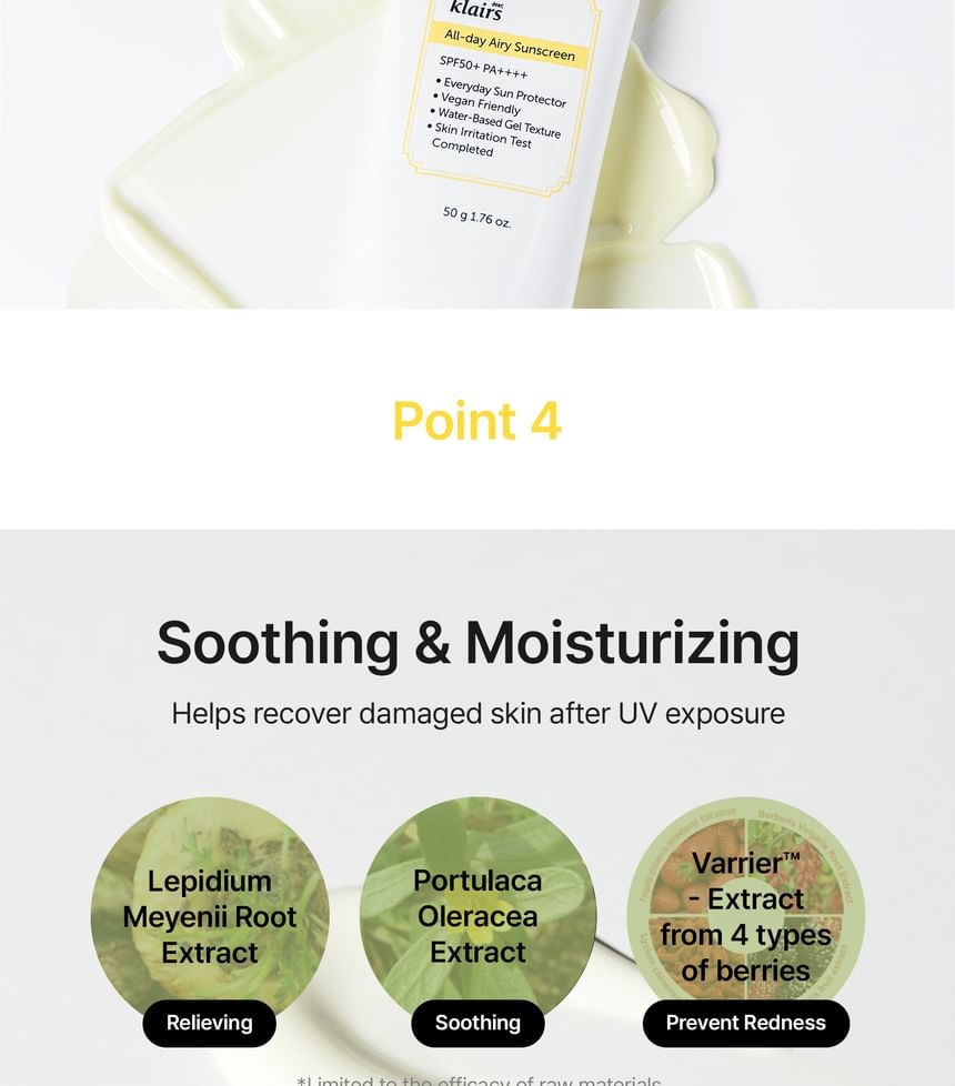 Dear, Klairs - All-day Airy Sunscreen 2pcs Bundle Set