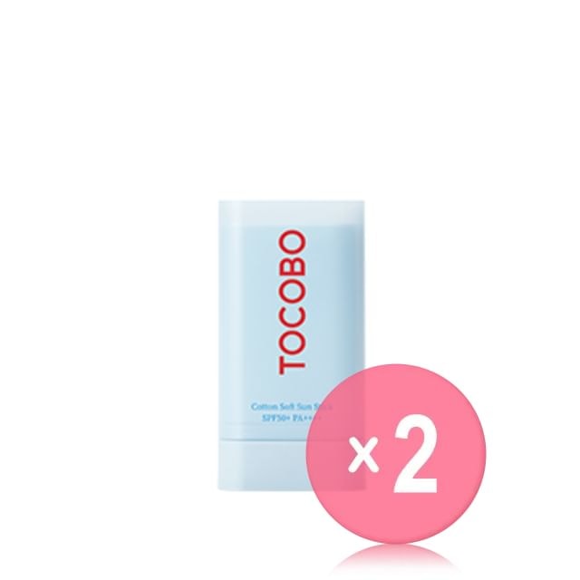 TOCOBO - Cotton Soft Sun Stick 2pcs Bundle Set