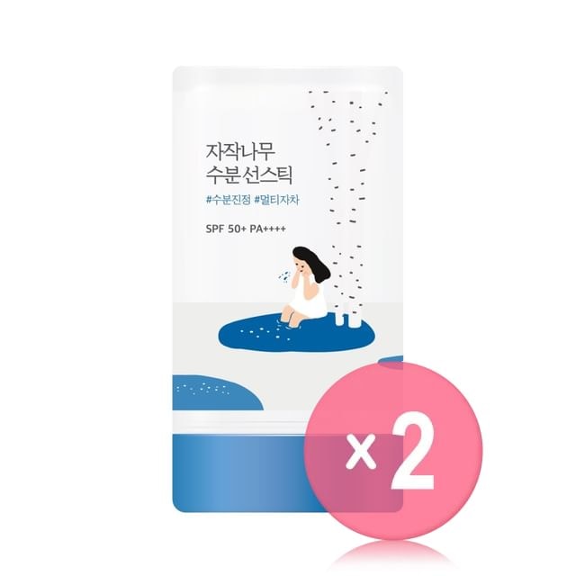ROUND LAB - Birch Juice Moisturizing Sun Stick 2pcs Bundle Set
