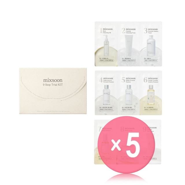 mixsoon - 9-Step Trial Kit 5pcs Bundle Set