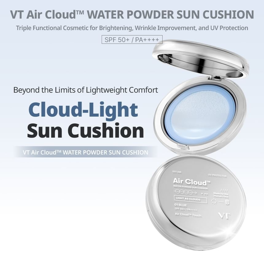 VT - Air Cloud Water Powder Sun Cushion