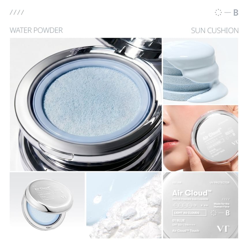 VT - Air Cloud Water Powder Sun Cushion
