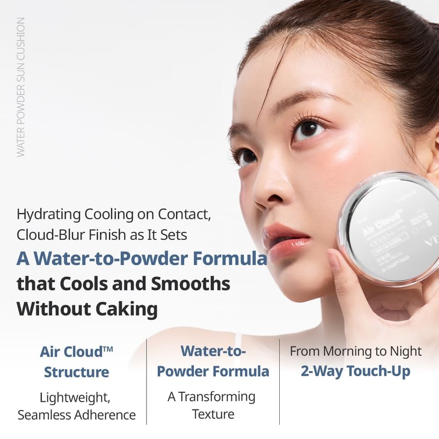 VT - Air Cloud Water Powder Sun Cushion