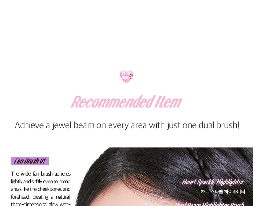 CORINGCO - Dual Beam Highlighter Brush