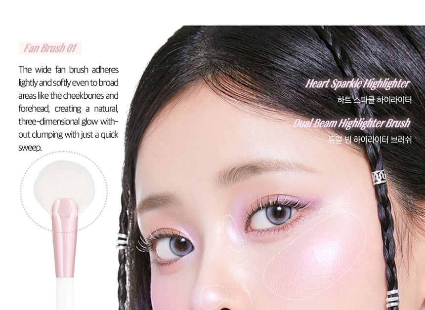 CORINGCO - Dual Beam Highlighter Brush