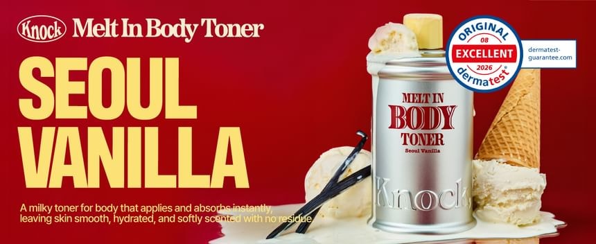 Knock, - Melt in Body Toner Seoul Vanilla