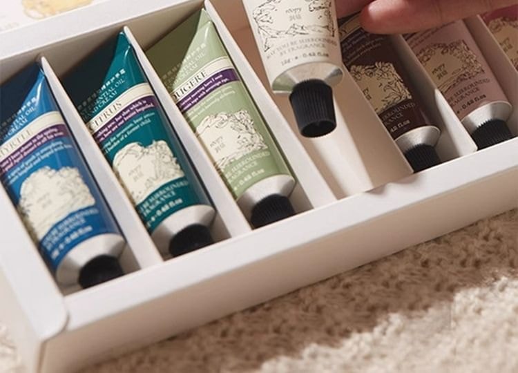 roopy - Poetic Series Fragrance Hand Cream Gift Set (7pcs) 2pcs Bundle Set (Gift Set (12g x 7pcs)