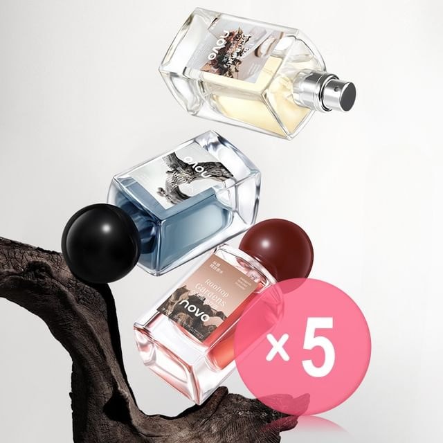 NOVO - Indulgent Release Perfume - 3 Flavors 5pcs Bundle Set