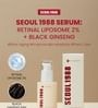 KSECRET - SEOUL 1988 Serum : Retinal Liposome 2% + Black Ginseng 2pcs Bundle Set