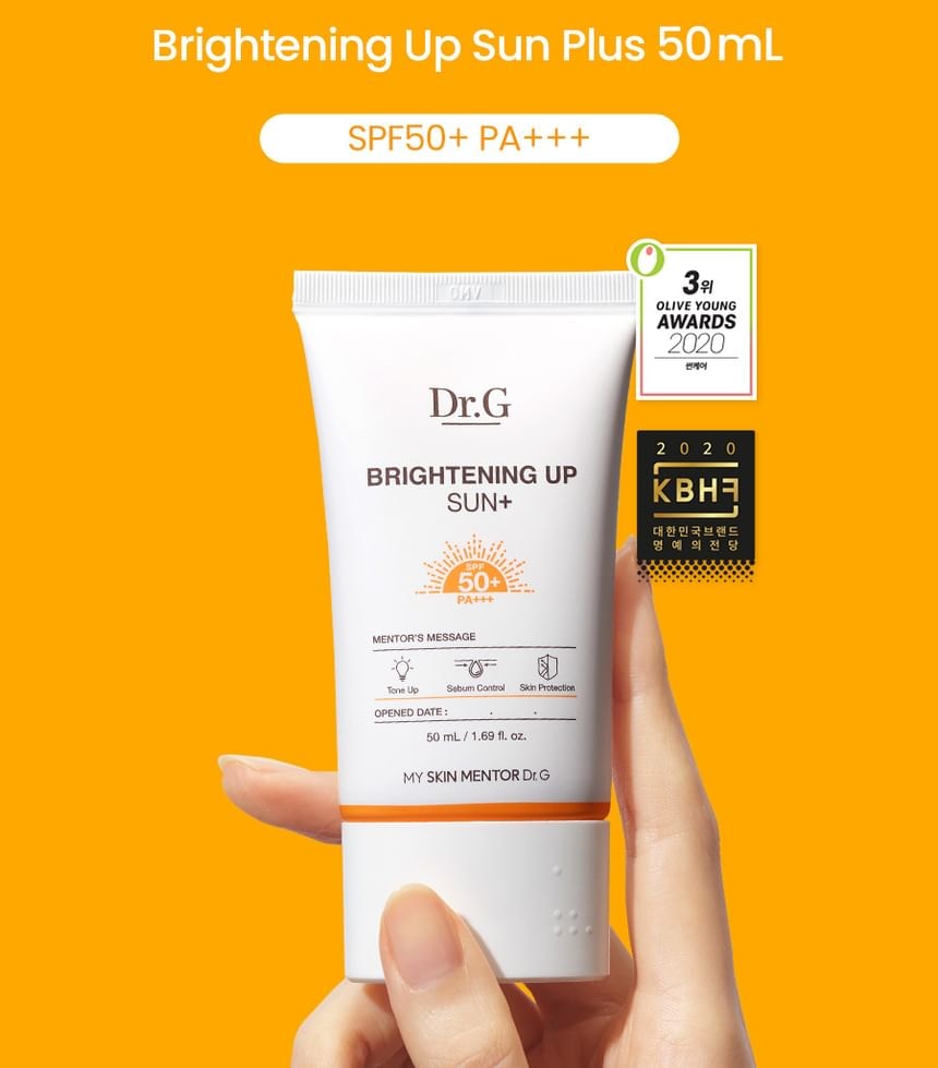 Dr.G - Brightening Up Sun+ Jumbo 2pcs Bundle Set
