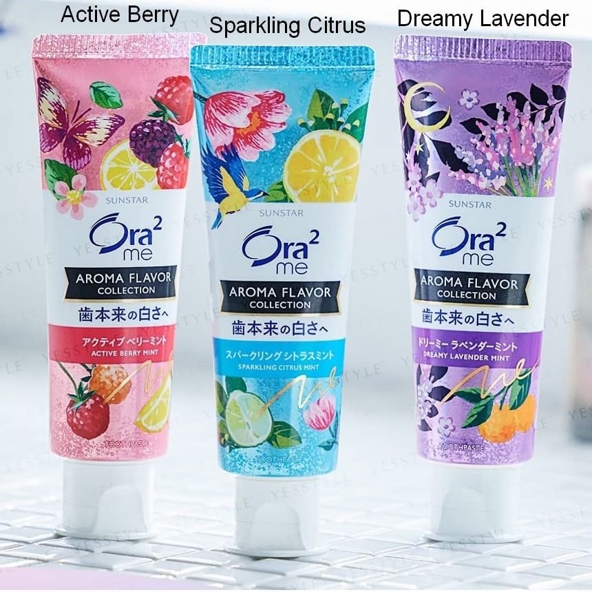 Sunstar - Ora2 Me Aroma Flavor Collection Toothpaste 10pcs Bundle Set