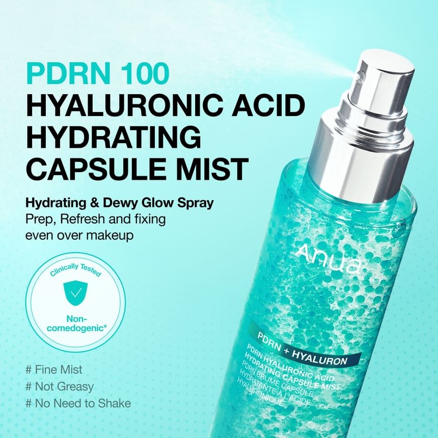 Anua - PDRN Hyaluronic Acid Hydrating Capsule Mist