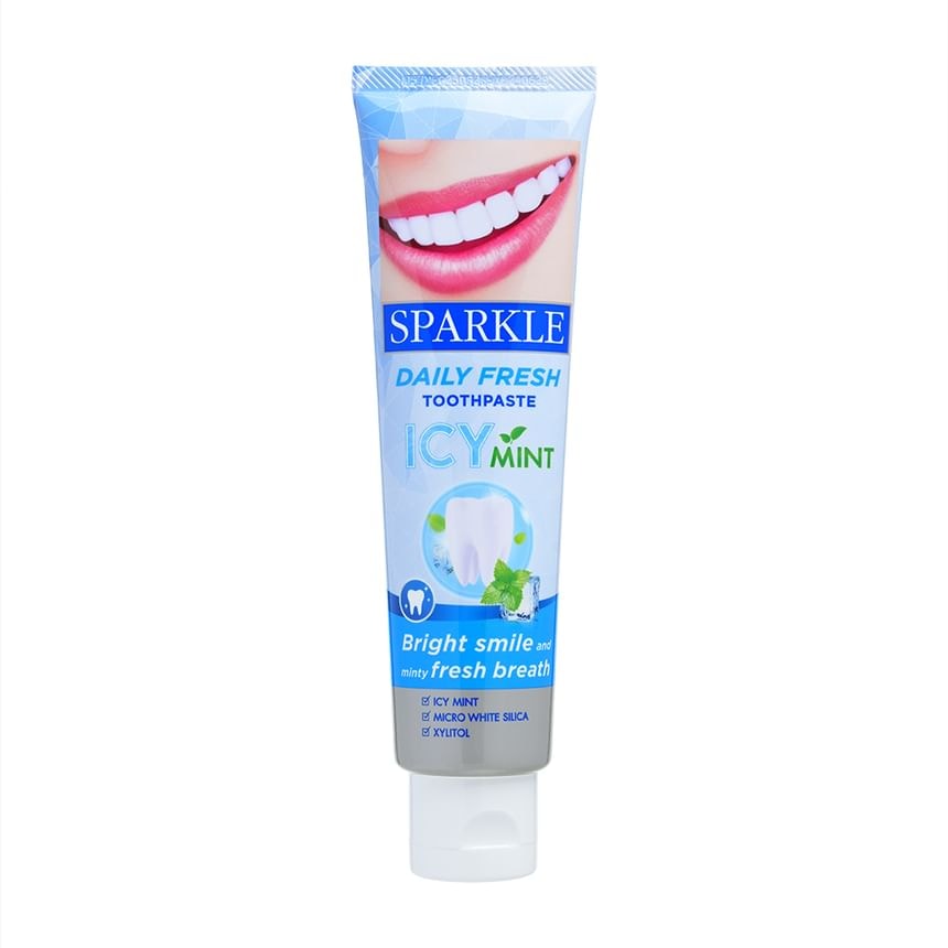 SPARKLE - Daily Fresh Toothpaste Icy Mint 10pcs Bundle Set (100g x 10 pcs)