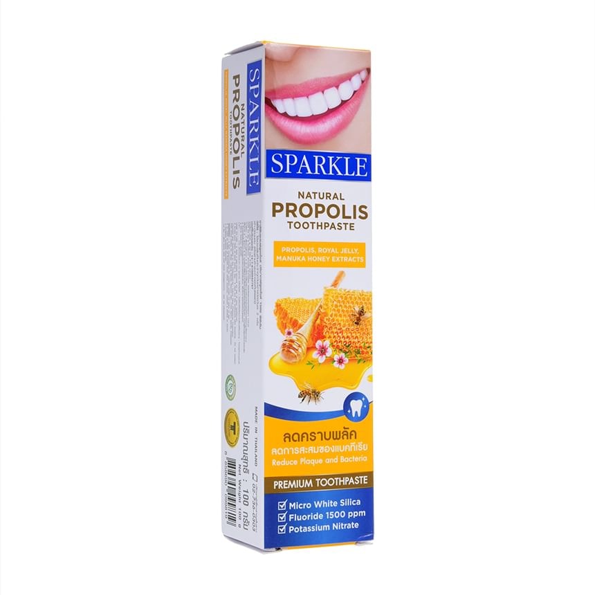 SPARKLE - Natural Propolis Toothpaste 5pcs Bundle Set (100g x 5 pcs)