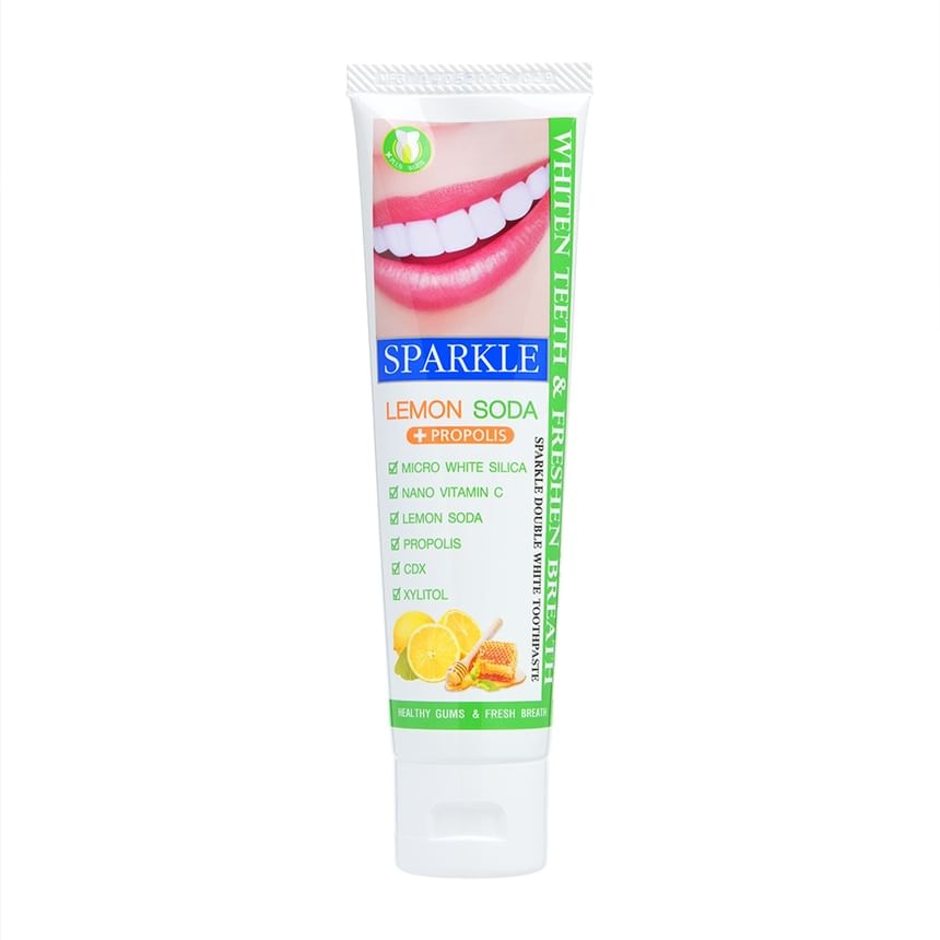 SPARKLE - Lemon Soda + Propolis Toothpaste 5pcs Bundle Set (100g x 5 pcs)