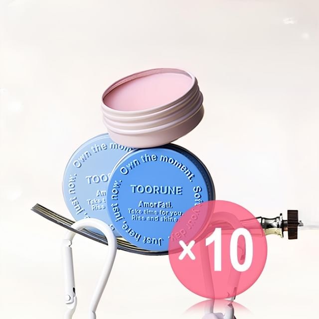 TOORUNE - Macaron Fragrance Solid Balm - 15 Flavors 10pcs Bundle Set